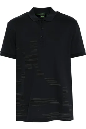 HUGO BOSS Graphic print polo shirt