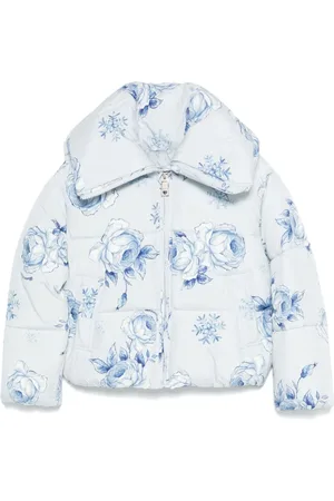 MONNALISA Floral puffer jacket
