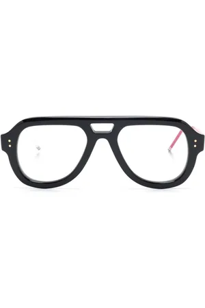 Thom Browne Navigator-frame glasses