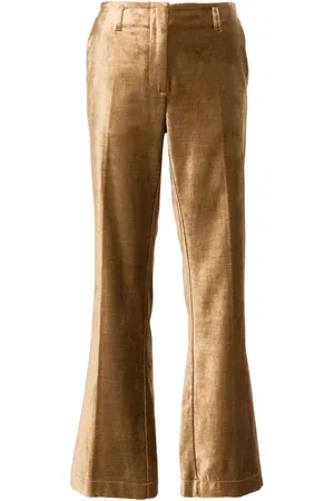 FORTE FORTE Velvet straight trousers