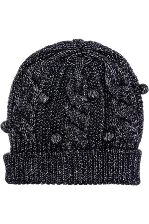 Onefifteen Glitter cable-knit beanie