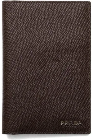 Prada Saffiano leather passport holder