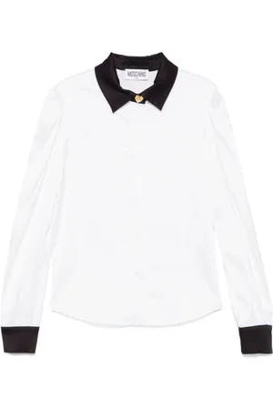 Moschino Contrasting-trim shirt