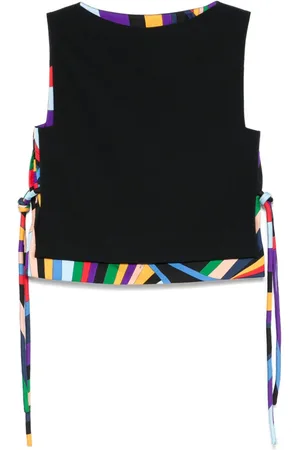 Puccini Iride-print vest