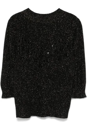 Twin-Set Lurex knitted T-shirt