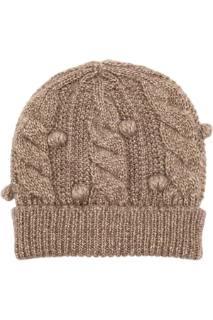 Onefifteen Glitter cable-knit beanie