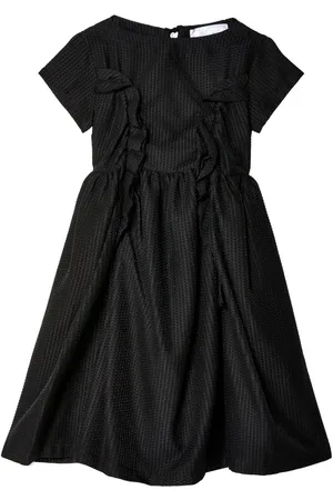 Comme des Garçons Pinstripe-pattern cotton-blend dress