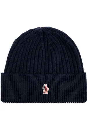 Moncler Logo embroidered beanie