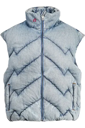 Perfect Moment Denim puffer gilet