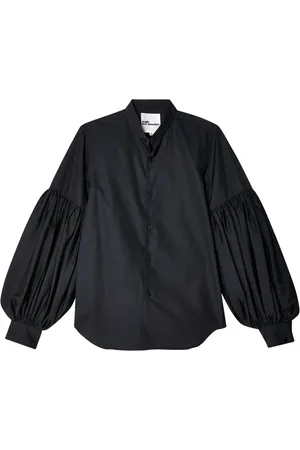NOIR KEI NINOMIYA Puff-sleeves cotton shirt