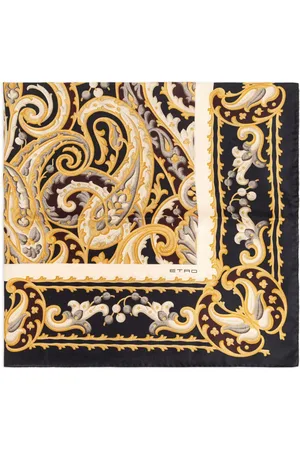 Etro Paisley silk scarf