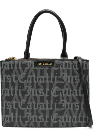Roberto Cavalli Monogram-pattern tote bag