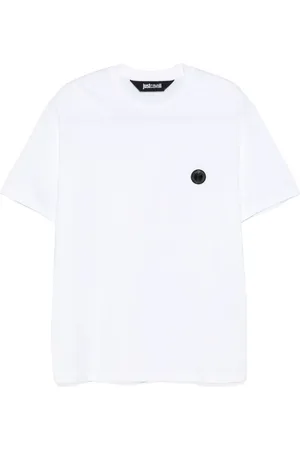 Roberto Cavalli Logo-plaque T-shirt