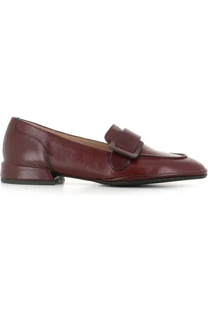 ROBERTO DEL CARLO Buckle-detail leather loafers