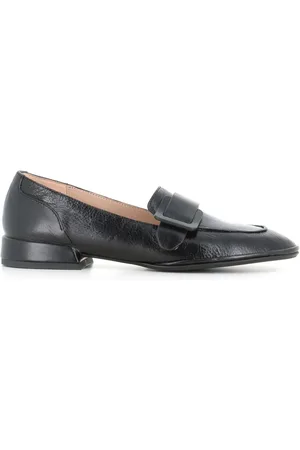 ROBERTO DEL CARLO Buckle-detail leather loafers