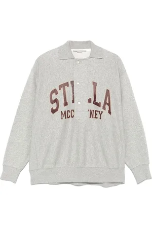 Stella McCartney Varsity Logo polo top