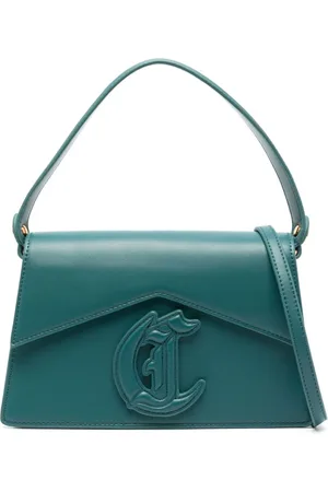 Roberto Cavalli Logo-appliqué tote bag