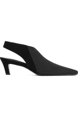 Totême 50mm suede pumps