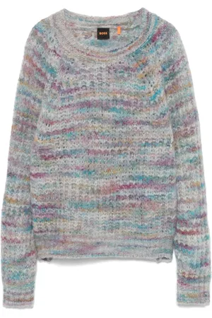 HUGO BOSS Mélange-effect sweater
