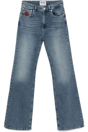 Moschino Logo-patch jeans