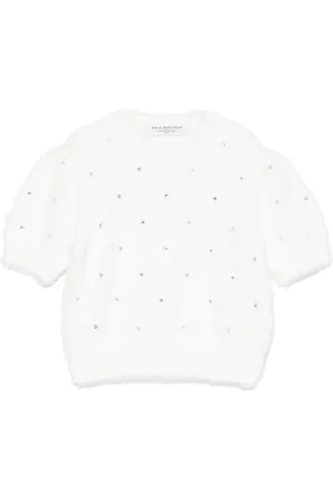PHILOSOPHY DI LORENZO SERAFINI Rhinestone-embellished sweater