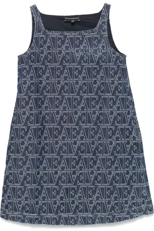 Emporio Armani Logo-jacquard dress