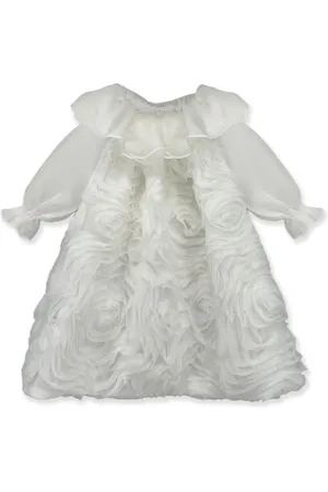 LA STUPENDERIA Floral appliqu?? dress