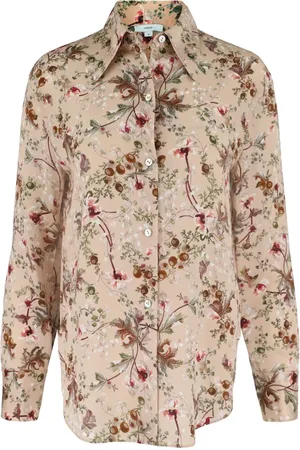 Vince Orchid Vine blouse