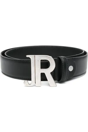John Richmond Logo-buckle belt