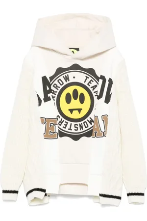 BARROW Panelled hoodie