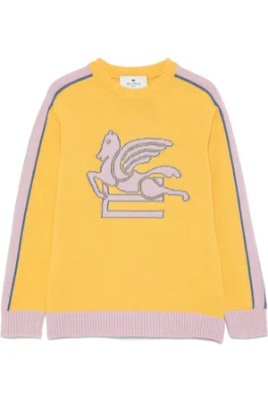 Etro Pegaso-intarsia sweater