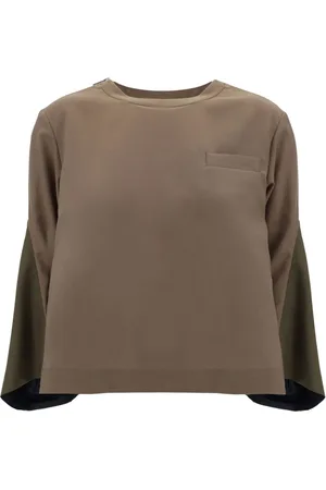 SACAI Suiting X twill pullover