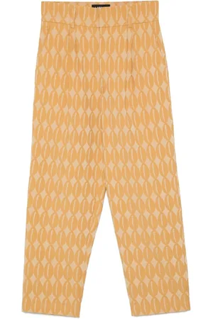 LABRUM Monogram-jacquard trousers