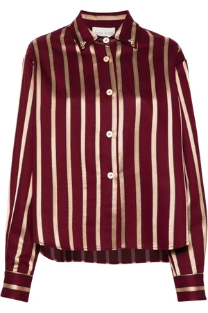 FORTE FORTE Long-sleeve striped shirt