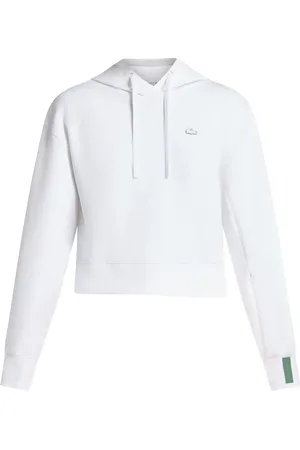 Lacoste Cropped hooded sweatshirt