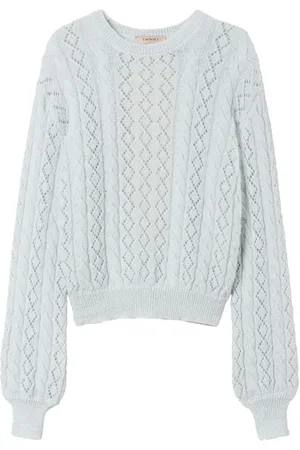 Twin-Set Cable-knit jumper