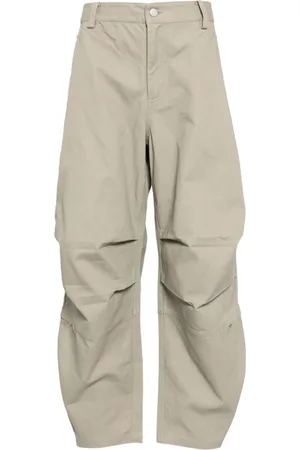 CROQUIS Loose fit cotton trousers