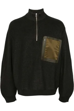 CROQUIS Wool half-zip sweatshirt