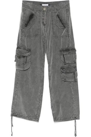 MISS GRANT Corduroy cargo pants
