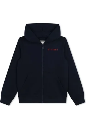 Zadig & Voltaire Logo-print zip-up hoodie