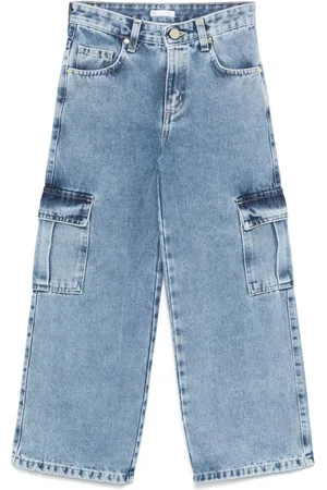 MISS GRANT Washed cargo jeans
