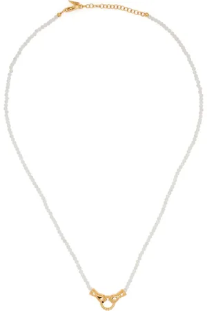 Missoma X Harris Reed In Good Hands beaded gemstone necklace