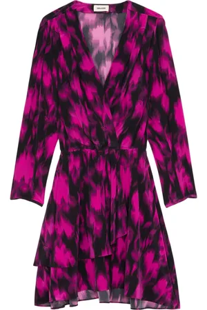 Zadig & Voltaire Rogers silk mini dress