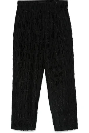 LABRUM Logo-jacquard monogram trousers