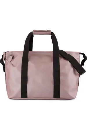 Rains Hilo debossed-logo luggage bag