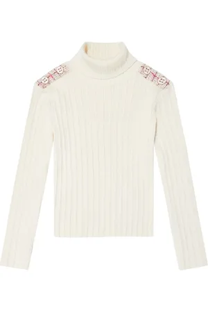 PATACHOU Button-detail knitted jumper