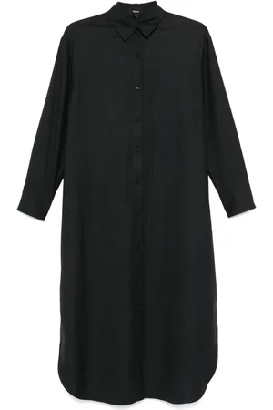 THEORY Flannel shirt dress