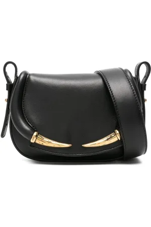 Roberto Cavalli Fang Bag leather shoulder bag