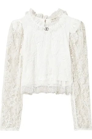 Twin-Set Valenciennes blouse