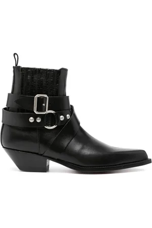 SONORA 40mm Shiny Veal ankle boots